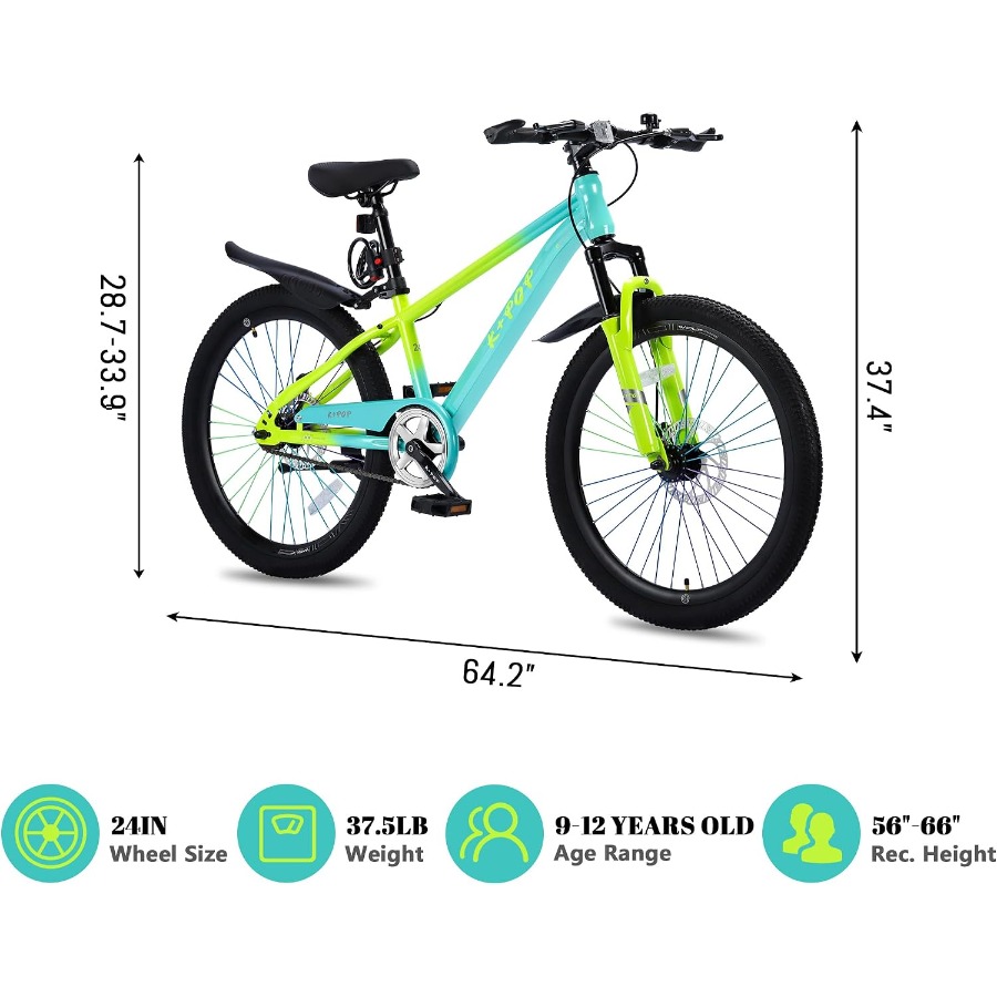 Bicicletta da montagna a veloc - Mountain Biking Youth recensione e prezzo