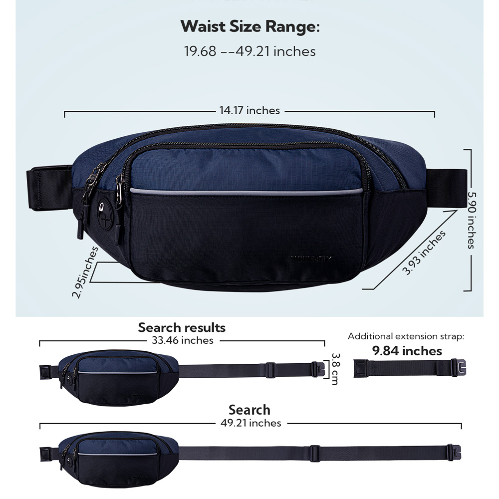 WATERFLY Marsupio Marsupi gran - Mountain Biking Hip Pack recensione e prezzo