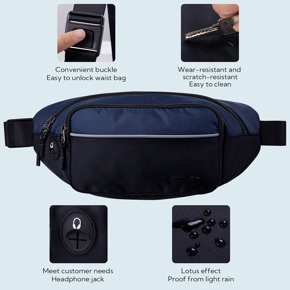 WATERFLY Marsupio Marsupi gran - Mountain Biking Hip Pack recensione e prezzo