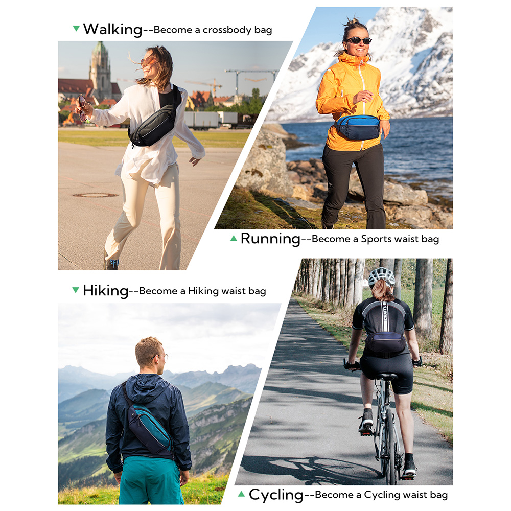 WATERFLY Marsupio Marsupi gran - Mountain Biking Hip Pack recensione e prezzo