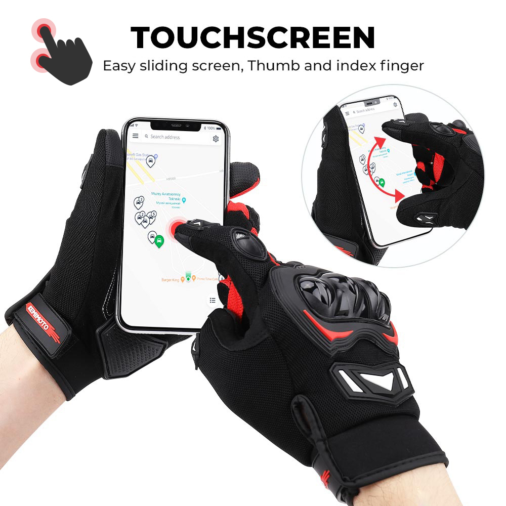 KEMITOUR Guanti da moto estivi - Mountain Biking Gloves recensione e prezzo